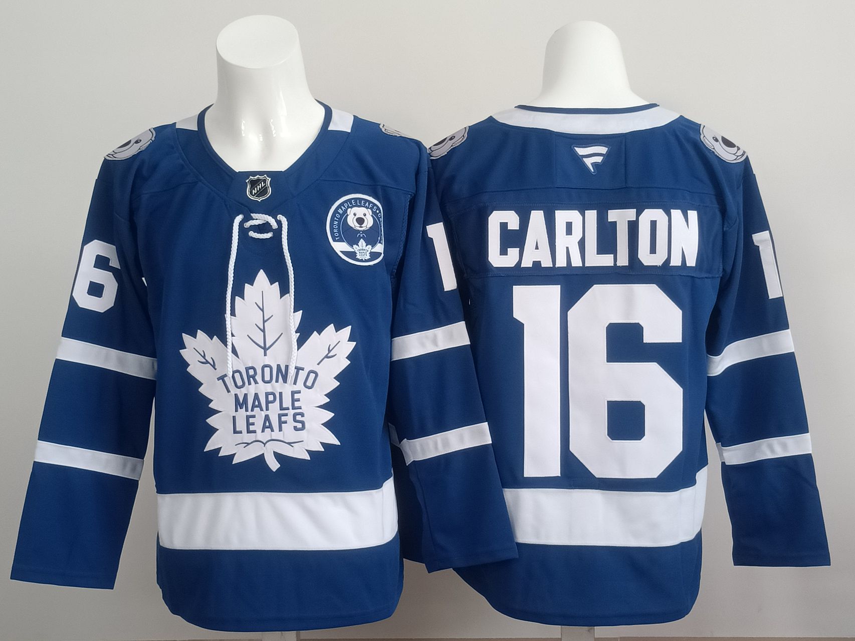 Men 2025 Toronto Maple Leafs #16 Carlton Blue NHL Jersey style 01